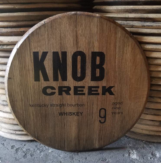 Knob Creek Bourbon Barrel Head | Whiskey Barrel Head