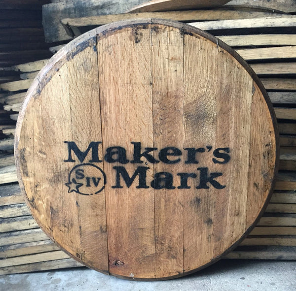 Makers Mark Bourbon Barrel Head | Whiskey Barrel Head