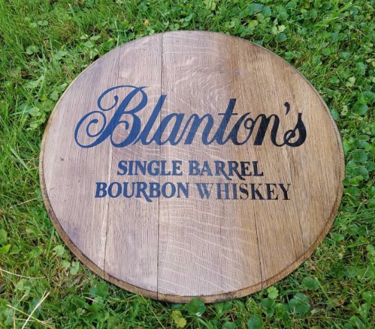 Blanton's Bourbon Barrel Head | Whiskey Barrel Head