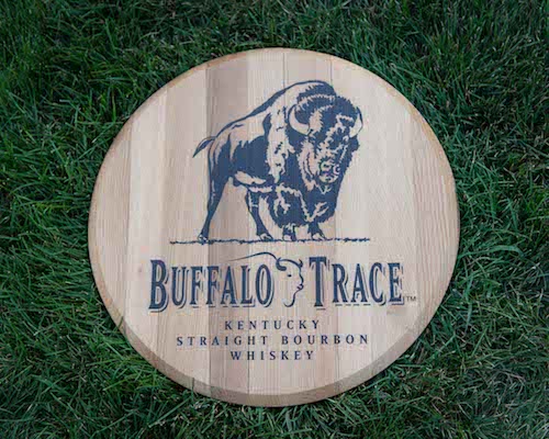 Buffalo Trace Bourbon Barrel Head | Whiskey Barrel Head