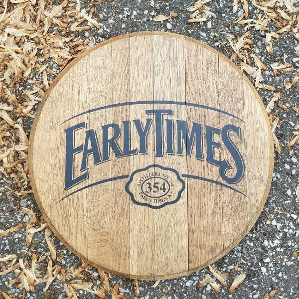 Early Times Bourbon Barrel Head | Whiskey Barrel Head
