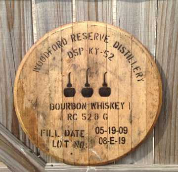 Authentic Bourbon Barrel Head | Whiskey Barrel Head