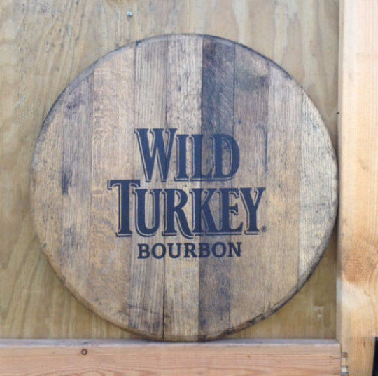 Wild Turkey Bourbon Barrel Head | Whiskey Barrel Head